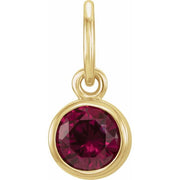 Posh MommyÂ® Imitation Birthstone Charm