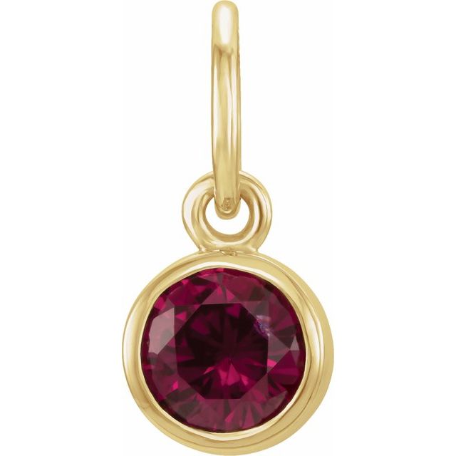 Posh MommyÂ® Imitation Birthstone Charm