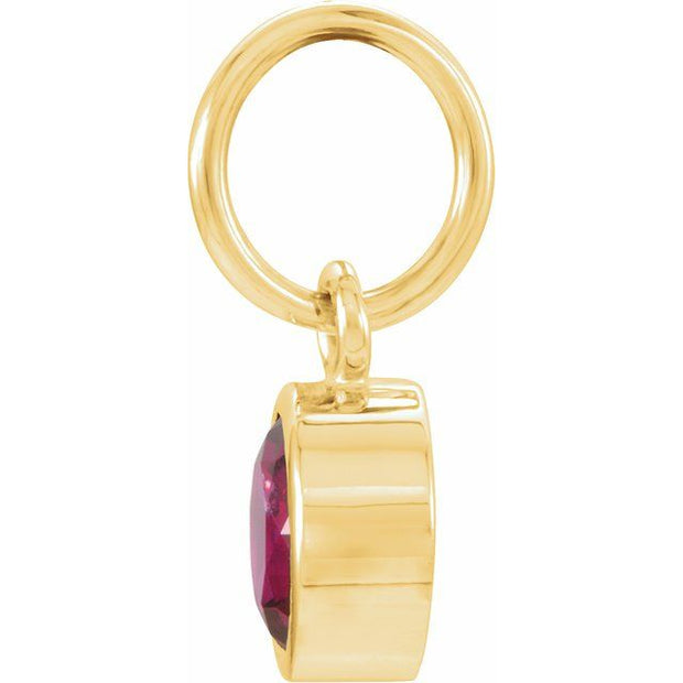 Posh MommyÂ® Imitation Birthstone Charm
