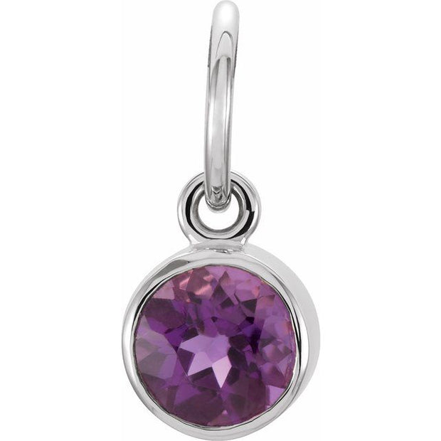 Posh MommyÂ® Imitation Birthstone Charm