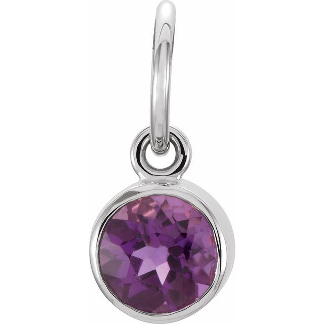 Posh MommyÂ® Imitation Birthstone Charm