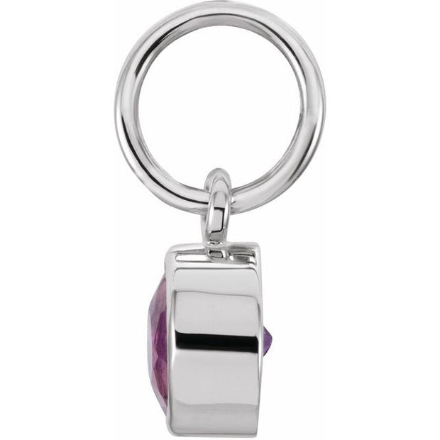 Posh MommyÂ® Imitation Birthstone Charm