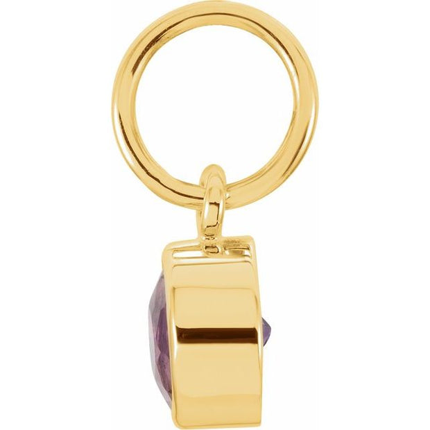 Posh MommyÂ® Imitation Birthstone Charm