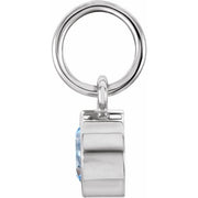 Posh MommyÂ® Imitation Birthstone Charm
