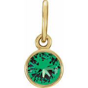 Posh MommyÂ® Imitation Birthstone Charm