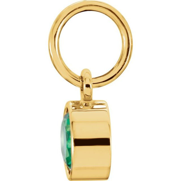 Posh MommyÂ® Imitation Birthstone Charm