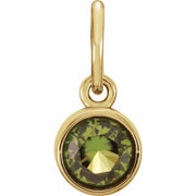 Posh MommyÂ® Imitation Birthstone Charm