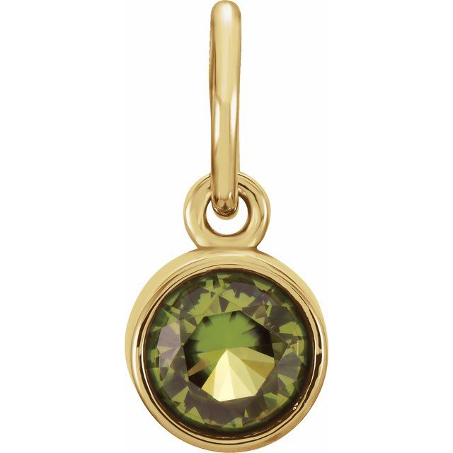 Posh MommyÂ® Imitation Birthstone Charm