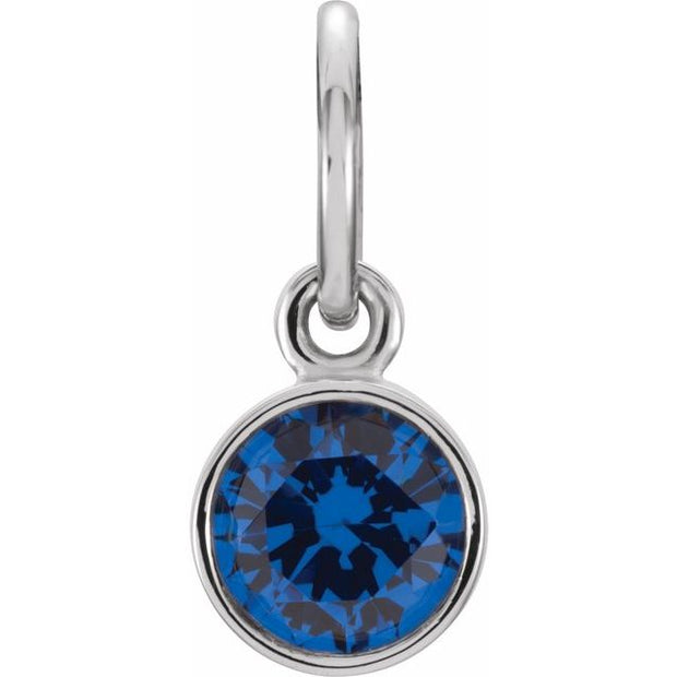 Posh MommyÂ® Imitation Birthstone Charm