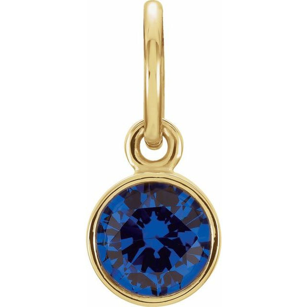 Posh MommyÂ® Imitation Birthstone Charm
