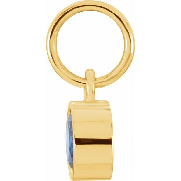 Posh MommyÂ® Imitation Birthstone Charm