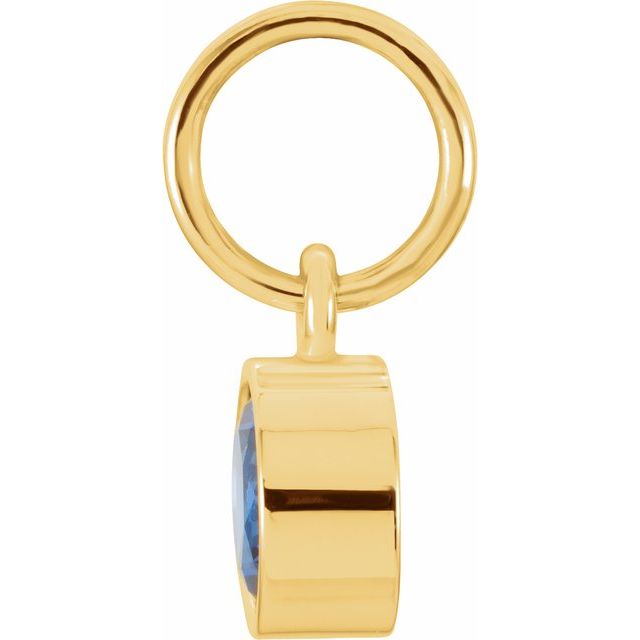 Posh MommyÂ® Imitation Birthstone Charm