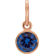 Posh MommyÂ® Imitation Birthstone Charm