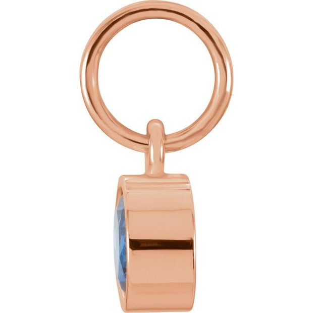 Posh MommyÂ® Imitation Birthstone Charm