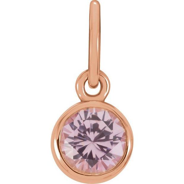 Posh MommyÂ® Imitation Birthstone Charm