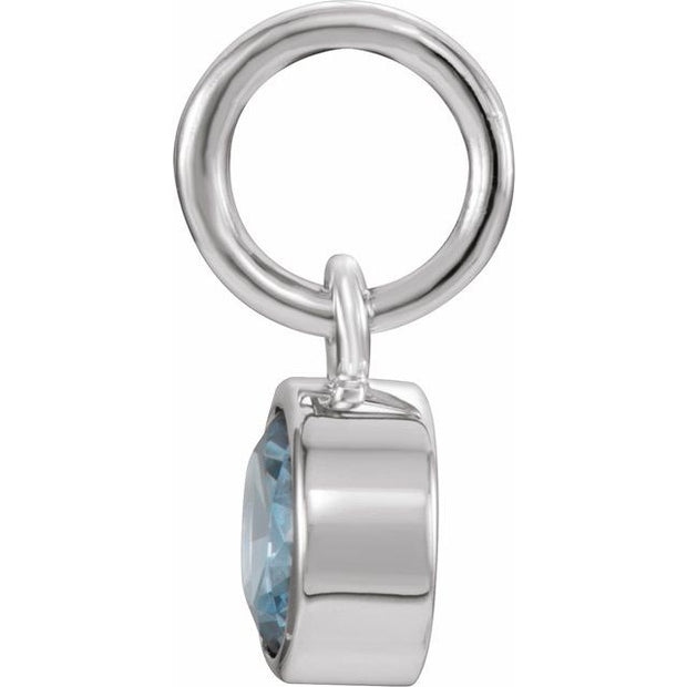 Posh MommyÂ® Imitation Birthstone Charm
