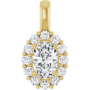 Halo-Style Pendant