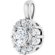 Halo-Style Pendant