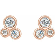 Geometric Cluster Earrings