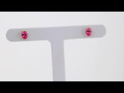 Beaded Solitaire Earrings