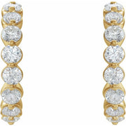 Accented Hoop Earrings