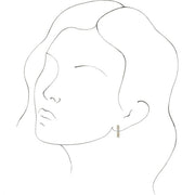 Accented Hoop Earrings