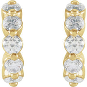 Accented Hoop Earrings