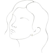 Accented Hoop Earrings