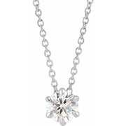 Solitaire Necklace or Slide Pendant