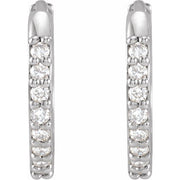 Accented Huggie Earrings