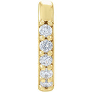 Accented Huggie Earrings