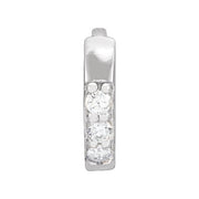 Accented Huggie Earrings