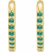 Accented Huggie Earrings