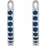 Accented Huggie Earrings