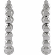 Beaded Hoop Earrings