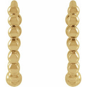 Beaded Hoop Earrings