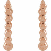 Beaded Hoop Earrings