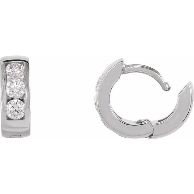 Hinged Hoop Earrings