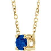 Solitaire Slide Necklace or Pendant