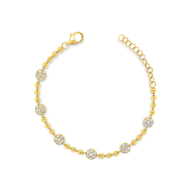 Uneek Petals Collection 1-Row Fashion Bracelet