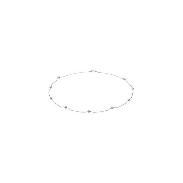 Pearl Station Necklace