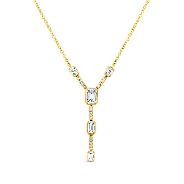 Uneek Alexandria Collection Drop Necklace