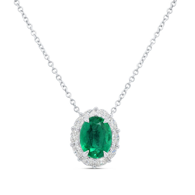 Uneek Precious Collection Halo Brooch Pendant