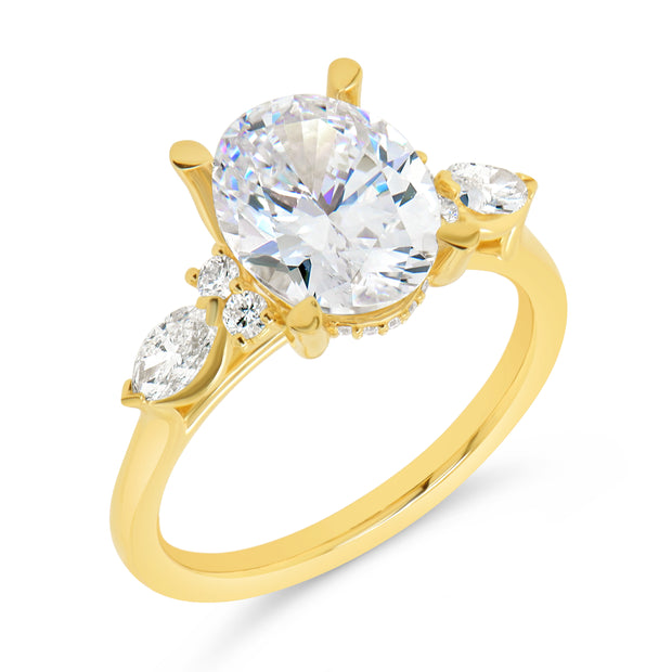 Uneek Timeless Collection Engagement Ring