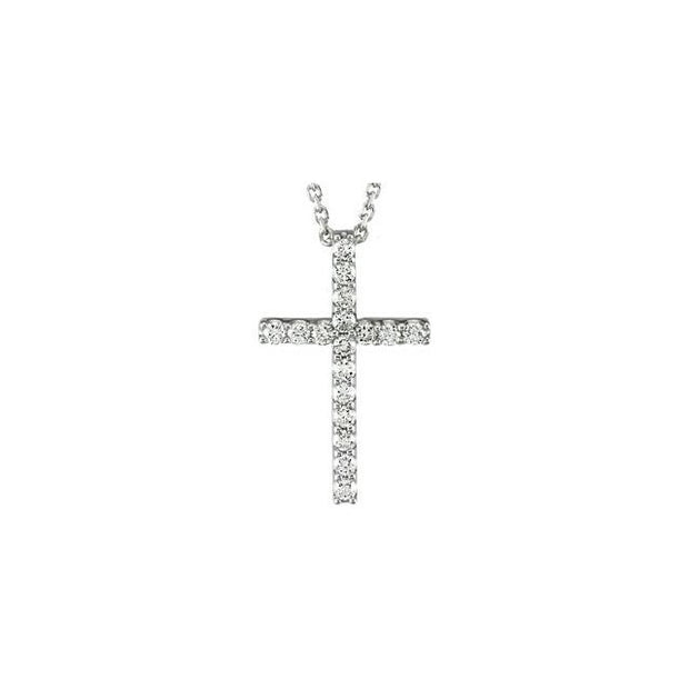 Petite Cross Necklace or Pendant