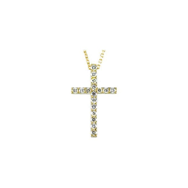 Petite Cross Necklace or Pendant
