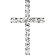 Petite Cross Necklace or Pendant