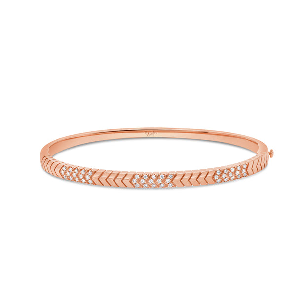Uneek Gatsby Collection Clasp Bangle