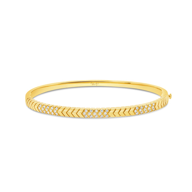 Uneek Gatsby Collection Clasp Bangle