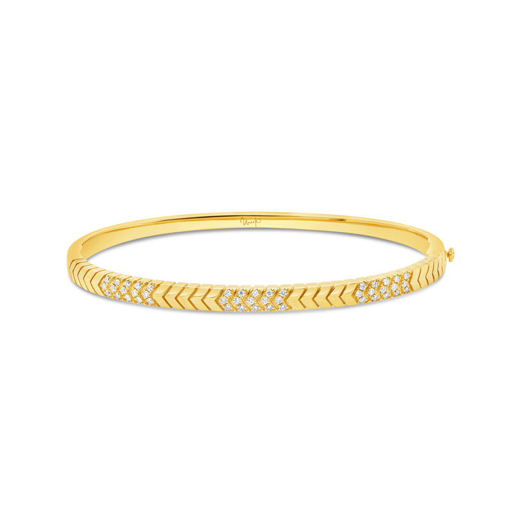 Uneek Gatsby Collection Clasp Bangle